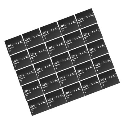 PLAFOPE 50pcs Black Graduation Place Cards Elegant Reserved Table Signs for Events Tented Name Cards for Banquets Easy to Write Graduation Seating