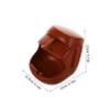 STOBAZA Decorative Statue Tray for Home Key Bowl Candy Storage Key Holder Abstract Moai Sculpture Jewelry Organizer view 2