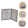 DECHOUS 2pieces Kitchen Oil Baffle Board Heat Insulation Plate for Gas Stove Easy to Clean Cooking Oil Splash Guard view 2