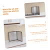 DECHOUS 2pieces Kitchen Oil Baffle Board Heat Insulation Plate for Gas Stove Easy to Clean Cooking Oil Splash Guard view 4