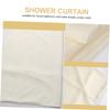 Anneome Shower Curtain Thickening Plain Design for Bathroom Easy to Clean Versatile Use for Pools Homes and Hotels view 3