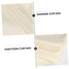 Anneome Shower Curtain Thickening Plain Design for Bathroom Easy to Clean Versatile Use for Pools Homes and Hotels view 4