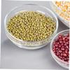 SHOWERORO 5pcs Heat-resistant Glass Bowl Set Lid for Fresh Food Storage for Kitchen Organization and Meal Prep view 4