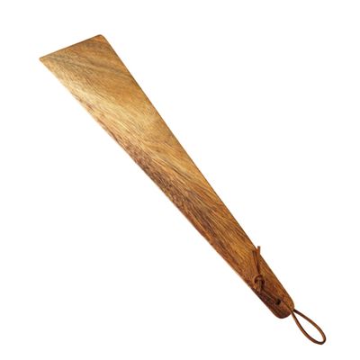 ABOOFAN Wooden Cooking Spatula Turner Portable Non-stick Scraper Ergonomic Handle for Outdoor Camping and Travel for Frying and Boiling