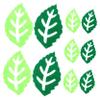 DIYEAH Bedroom Wall Decal Maple Leaf Sticker 1 Set of Wall Decals for Home Decor view 1