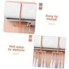Homoyoyo 2pcs Space-Saving Clothes Hangers for Air Conditioner Portable Closet Organizers No Drill Installation Lightweight and for Travel Drying and view 2