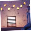 HOMSFOU String Window Decorations Beach Party Decoration Room Aesthetic Window Trim Led Light Led Seashell Garland Seashell Interior Copper Banquet Fairy Night Light view 4