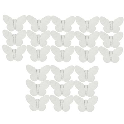 Cabilock 100pcs Butterfly Light String Decor Hanging Butterfly Pendants for Parties Weddings Festivals Unique Led Decoration for Home Garden Balcony