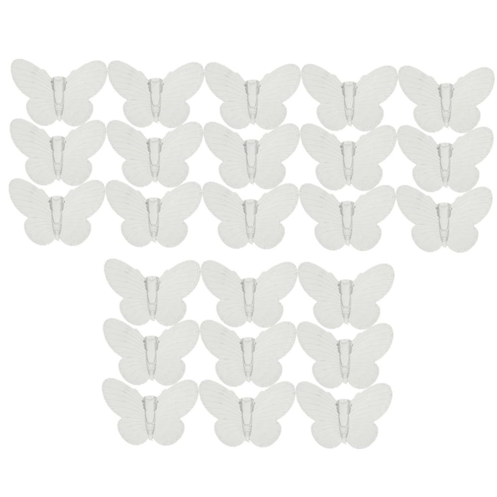 Cabilock 100pcs Butterfly Light String Decor Hanging Butterfly Pendants for Parties Weddings Festivals Unique Led Decoration for Home Garden Balcony