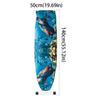 Ironing Board Cover and Pad, Top Ironing Board Cover with Elastic Drawstring Stretch Fit, Fits Standard 55.12" x 19.69" Boards, Iron Board Alternative Cover ( Color : 4 , Size : 150x40cm/55.12x19.69in view 2