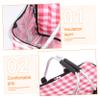 FONDOTIN Insulated Picnic Bag for Food Storage Durable Handheld Carrier for Outdoor Use for Lunch Camping and Travel Thick Aluminum Lined Design view 2