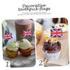 ABOOFAN 300pcs Flags Toothpick Decorative Dessert Fruit Toppers National Flag Picks for Happy Birthday Party view 4