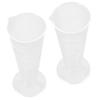ABOOFAN 2pcs Measuring Cup Scaled Graduations for Liquid Measurement for Baking Cooking and Kitchen Use Capacity and Easy to Clean view 1