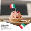 ABOOFAN 300pcs National Flag Toothpick Picks for Cocktail Toppers and Dessert Decorations Independence Day and Special Celebrations view 2
