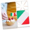 ABOOFAN 300pcs National Flag Toothpick Picks for Cocktail Toppers and Dessert Decorations Independence Day and Special Celebrations view 3