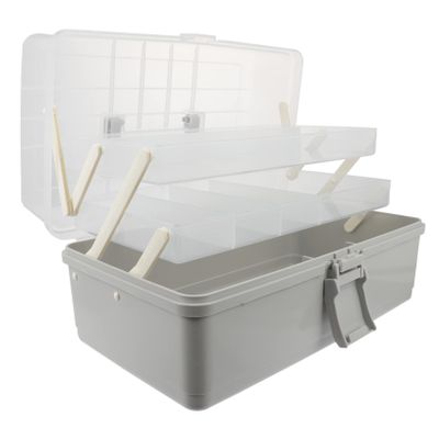 NOLITOY Quality Plastic Medicine Cabinet Capacity Storage Box Portable Medicine Organizer