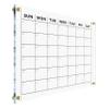 Acrylic Wall Premium Calendar - Calendar 2026 Dry Erase Family Planner Monthly and Weekly Board - Marker - Gold Hardware (40x28 (XLarge)) view 1