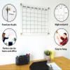 Acrylic Wall Premium Calendar - Calendar 2026 Dry Erase Family Planner Monthly and Weekly Board - Marker - Gold Hardware (40x28 (XLarge)) view 2