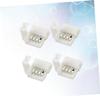 jojofuny 30pcs Led Strip Light Connector Clips Solderless Buckle for Quick Connection Durable Material for RGB and Single Color Flexible Light Strips view 4