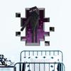 STICKER SWAG Custom Gaming Wall Decal Personalized Gamer Room Decor with Name, Removable Vinyl Wall Sticker (Purple Block) view 2