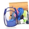 OFFSCH Laundry Hamper Bins Pop-up Laundry Hamper for College Sturdy Construction Mesh view 4