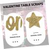 Alipis 100pcs Shape Table Confetti Glitter Paper for Birthday Party Decorations Birthday Ornaments Weddings Showers Celebrations view 2
