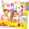 Alipis 100pcs Shape Table Confetti Glitter Paper for Birthday Party Decorations Birthday Ornaments Weddings Showers Celebrations view 3