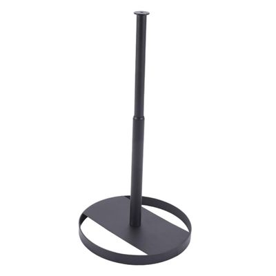 HomeLoft Basics Standing Toilet Paper Holder Simple Tissue Rack for Bathroom and Kitchen Easy to Clean Space-Saving Design for Roll Paper and Towels