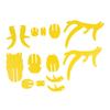 HOLIDYOYO Wooden Deer Wall Decor Unique Wall Ornament for Home Living Room Design for Festivals and Celebrations Eye-catching Animal view 1