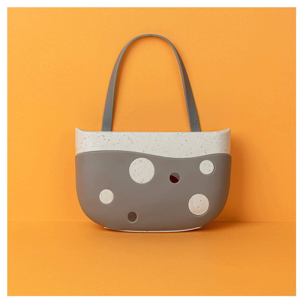 ColanderColander StrainerColander Strainer BasketSink Strainer Colander Drain Basket Kitchen Sink Drain Basket No Perforated Sink Hanging Bag Bathroom Storage Basket for Draining Water with Sponge