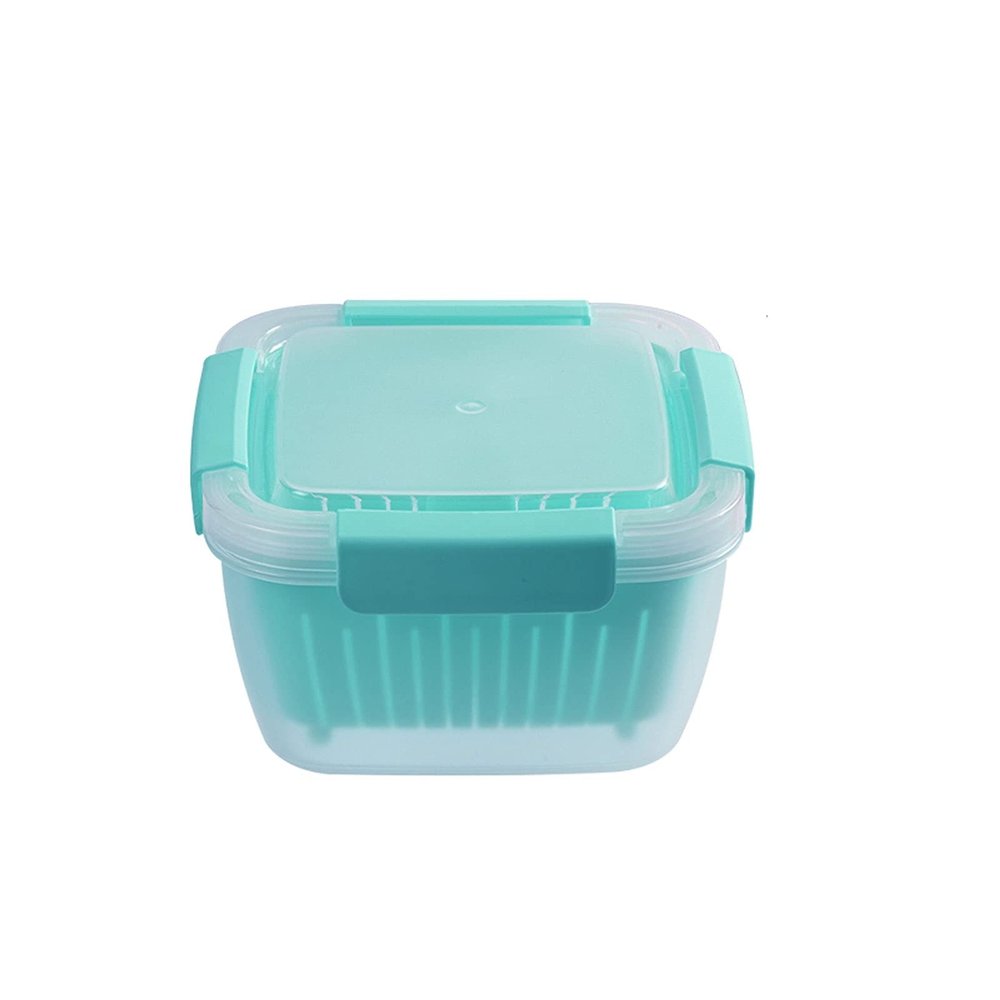 ColanderColander StrainerColander Strainer BasketSink Strainer Colander Drain Basket 3-in-1 Kitchen Colander Strainer Bowl with Lid Double-Layer Drain Basket for Refrigerators and Kitchens Multifun