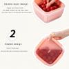 ColanderColander StrainerColander Strainer BasketSink Strainer Colander Drain Basket 3-in-1 Kitchen Colander Strainer Bowl with Lid Double-Layer Drain Basket for Refrigerators and Kitchens Multifun view 3