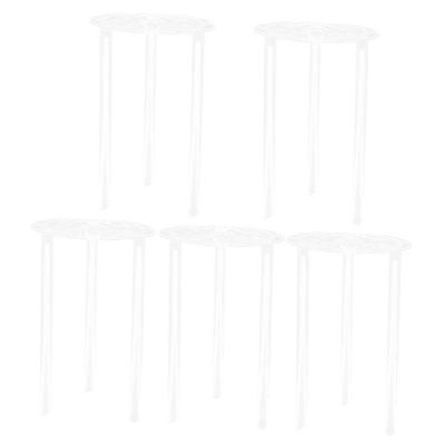 ABOOFAN 5sets Cake Tier Supports Separator Plates for Layered Cakes for Multi-Tiered Designs and Easy Assembly at Parties