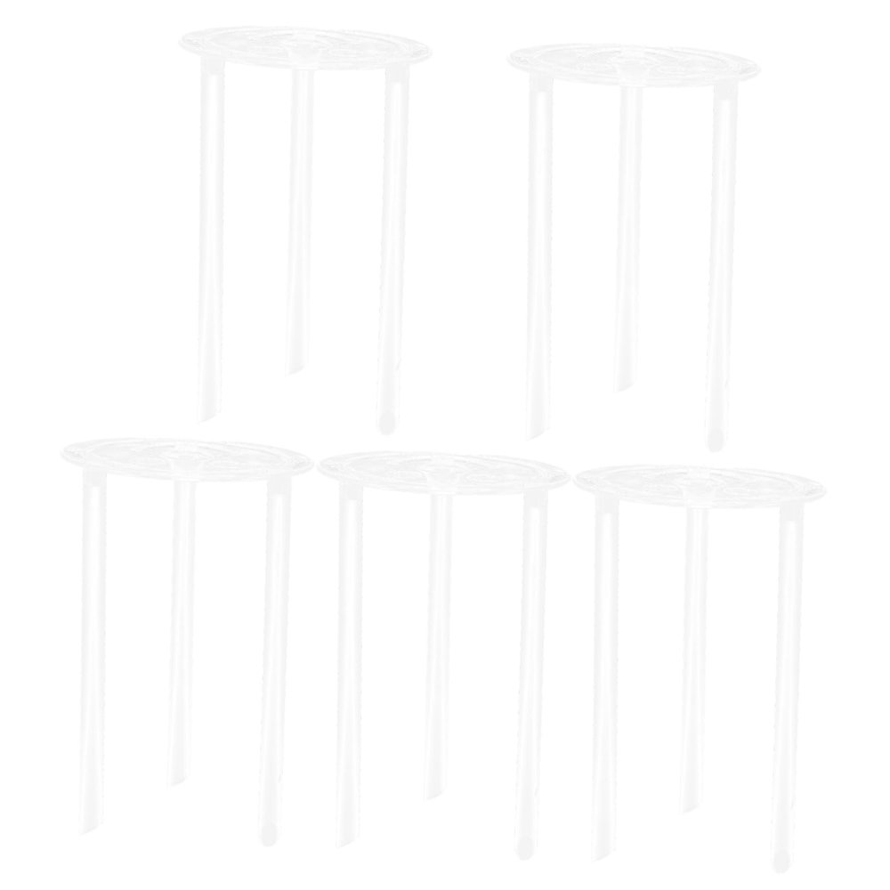 ABOOFAN 5sets Cake Tier Supports Separator Plates for Layered Cakes for Multi-Tiered Designs and Easy Assembly at Parties
