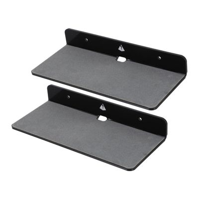DOITOOL 2pcs Speaker Wall Mount Brackets Wall-Mounted Racks for Home Organization