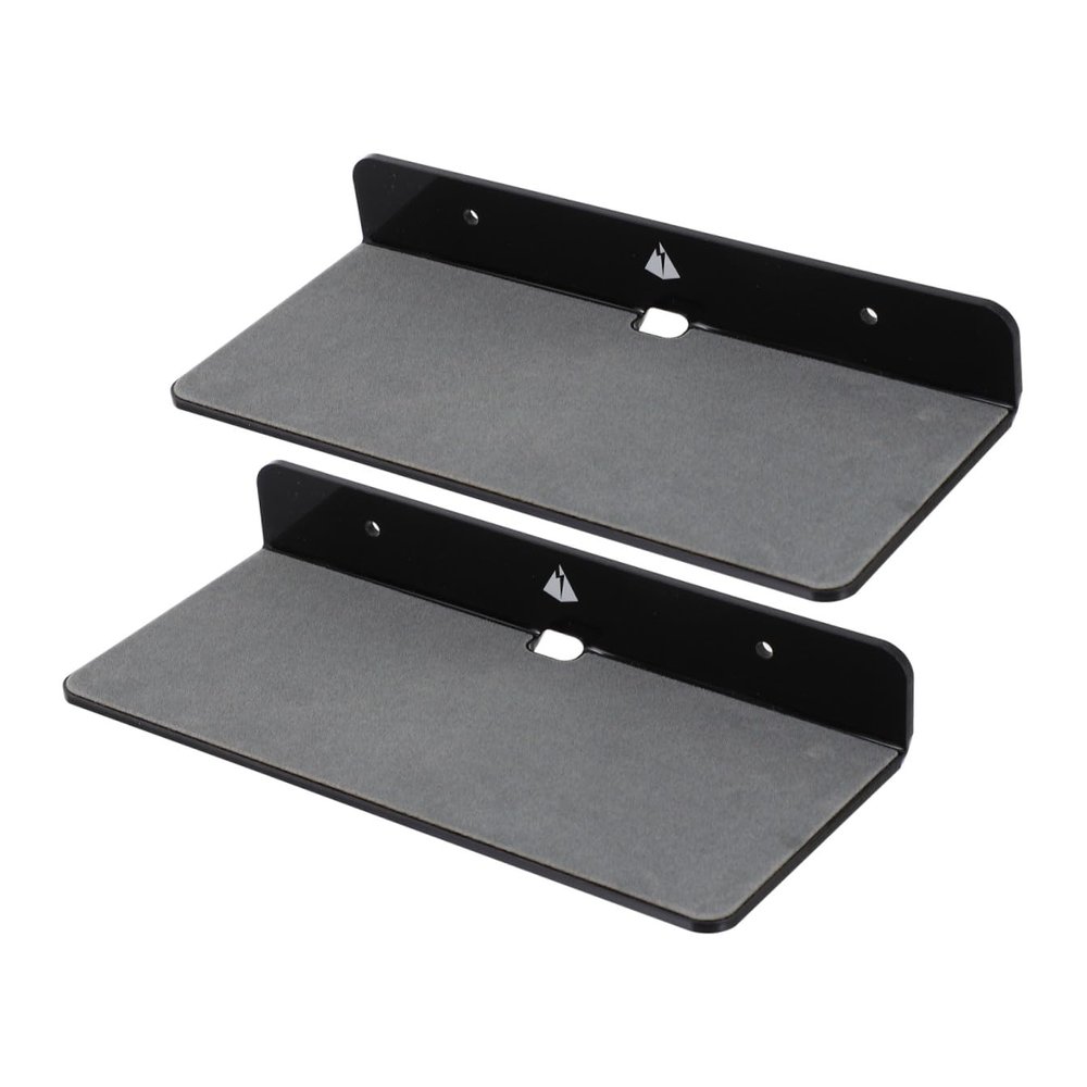DOITOOL 2pcs Speaker Wall Mount Brackets Wall-Mounted Racks for Home Organization