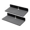 DOITOOL 2pcs Speaker Wall Mount Brackets Wall-Mounted Racks for Home Organization view 1