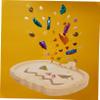 ABOOFAN Dessert Serving Tray Versatile Snack Holder for Home Party for Fruits Sweets and Dry Snacks Elegant Tabletop Decoration for Halloween Harvest Celebrations view 2