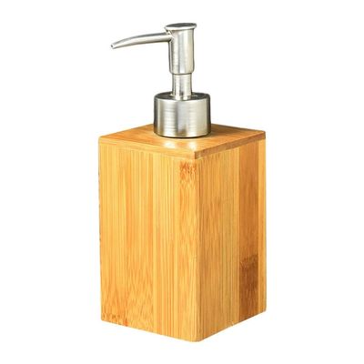 QHYFDC Soap Dispenser Bathroom Accessories Bamboo Soap Dispenser Lotion Hand Soap Storage Bottle Shower Gel Shampoo Container Liquid soap Dispenser