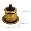 ABOOFAN Buddha Worship Holy Grail Water Supply Cup Offering Cup Buddhist Offering Container Ceramic Water s Buddhist Supplies Worship Ritual Bowl Large Shelf Ceramics view 2