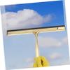 304 Stainless Steel Wiper Shower Squeegee Glass Scraper for Bathroom Heat Cold Resistant Weighted Handle for Smooth Glass Cleaning Style view 3