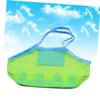 LIFKOME Extra Large Mesh Beach Bag Zipper Mesh Tote for Toys Boys and Girls Storage view 2