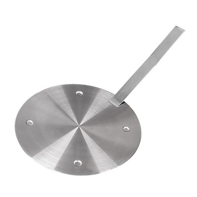 DECHOUS Stainless Steel Heat Diffuser Adapter Plate for Induction Gas Stoves Removable Handle Food Thawing Tool and Cookware Protector