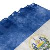 WOLEN Flag of El Salvador Shower Curtain Set with 12 Hooks Plastic Material 72x72 Inch view 3