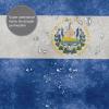 WOLEN Flag of El Salvador Shower Curtain Set with 12 Hooks Plastic Material 72x72 Inch view 4