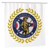 WOLEN Ohio National Guard Shower Curtain Set with 12 Hooks Plastic Material 72x72 Inch view 1