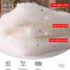 zcllove Thick Futon Mattress Topper,Japanese Stereoscopic Floor Mattress Pad, Foldable Soft Sleeping Pad, Portable Solid Color Guest Mattress Roll Up Mattress,A,120x200cm view 3