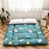zcllove Tatami Mat Sleeping Pad Durable Non-Slip Floor Cushions, Japanese Foldable Mattress, Soft Fluffy Comfortable Mat Mattress,E,90x200 cm view 1