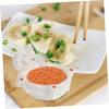 ABOOFAN Multi-purpose Sauce Bowls Soy Dish Vinegar Tray Pepper Storage Heavy-duty Home Restaurant Catering view 2