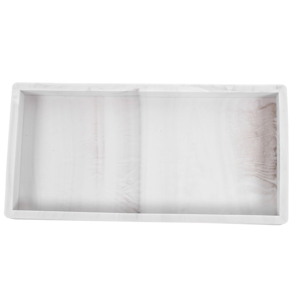Alipis Toilet Vanity Tray Elegant Silicone Bathroom Countertop Organizer for Perfume Non-Slip Design Versatile Storage for Use